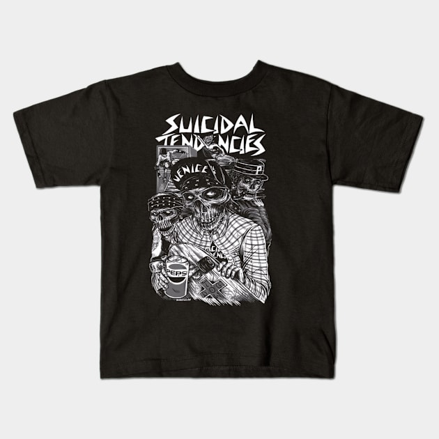 Suicidal Tendencies Kids T-Shirt by Journalland